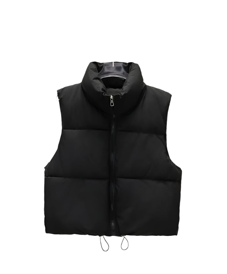 Phoebe | Short Down Vest Sleeveless Coats