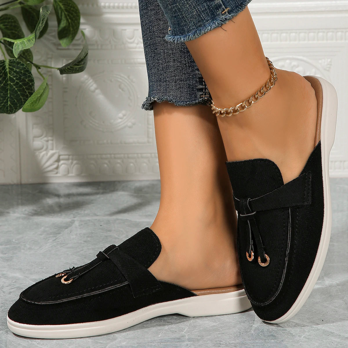 Olivia | Sneakers Flat Casual Shoes Slip on - TrendHavenCo