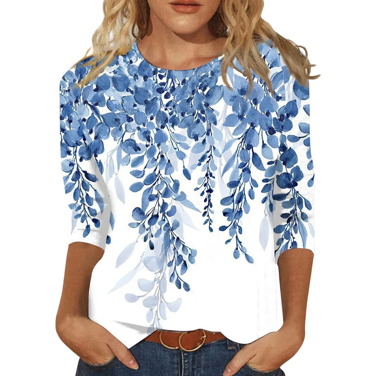 Madilyn | 3/4 Sleeve Shirts Graphic Tees