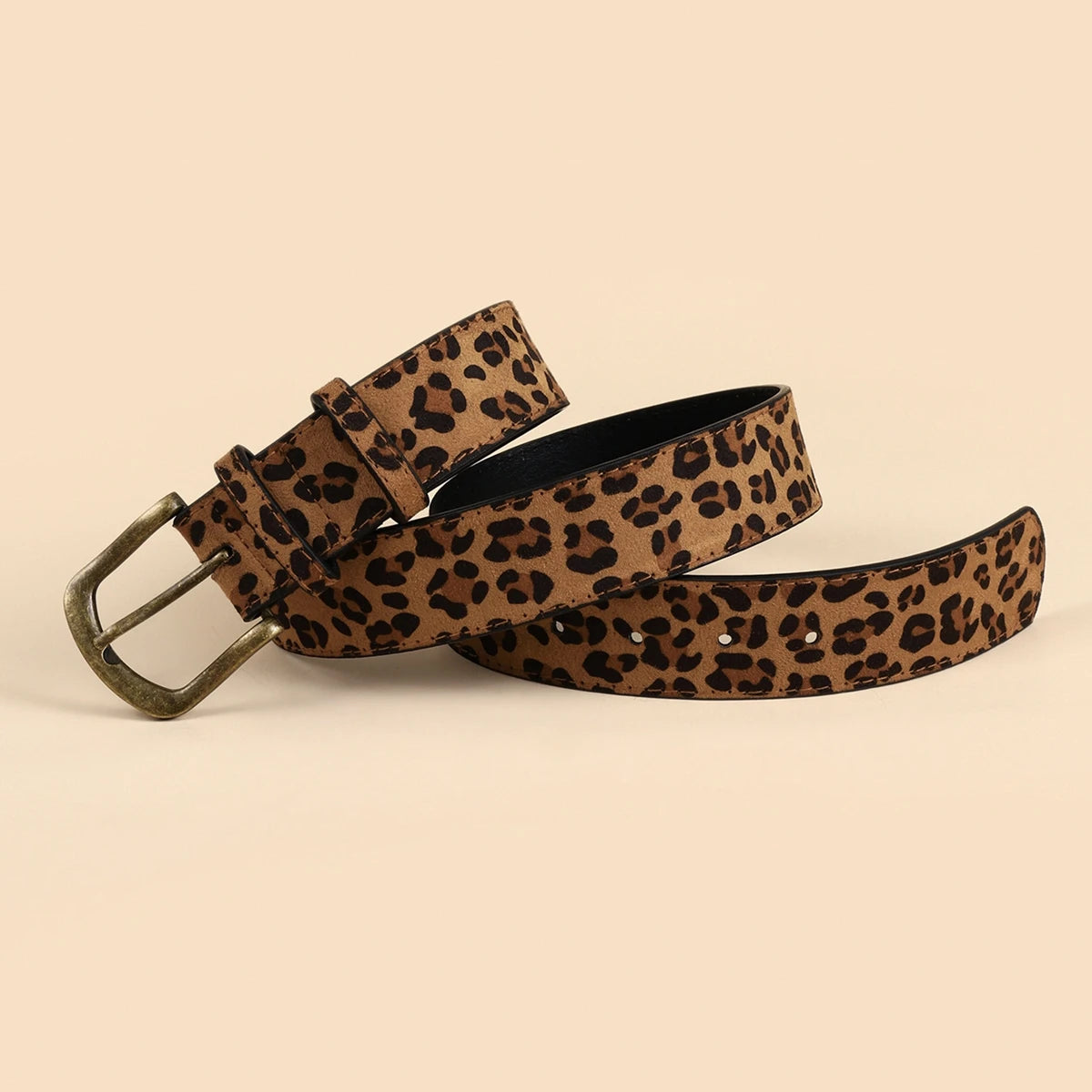 Madison | Boho Style PU Leopard Print Belt - TrendHavenCo