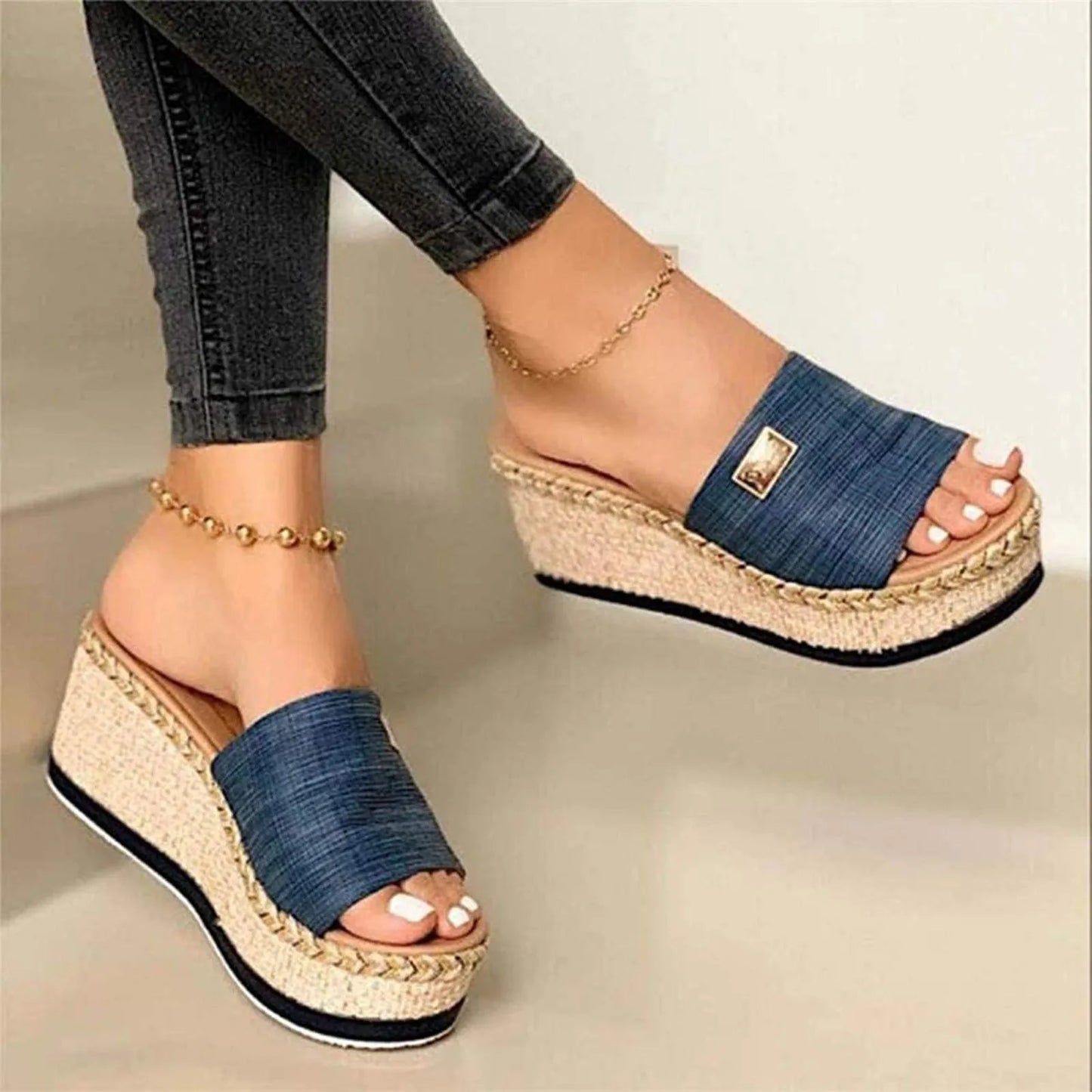Gracelyn | Platform Sandals, Wedge Heel, Straps