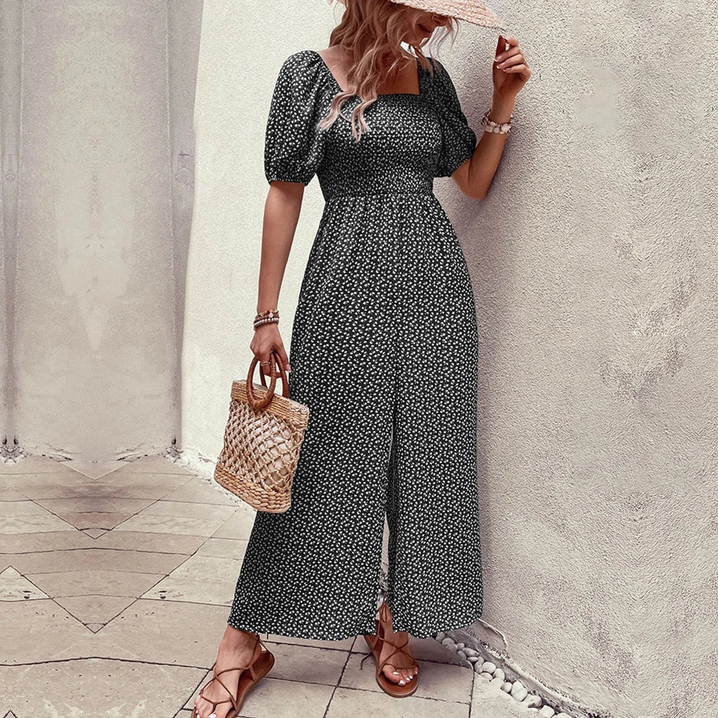 Alondra | Loose Wide Leg Jumpsuits