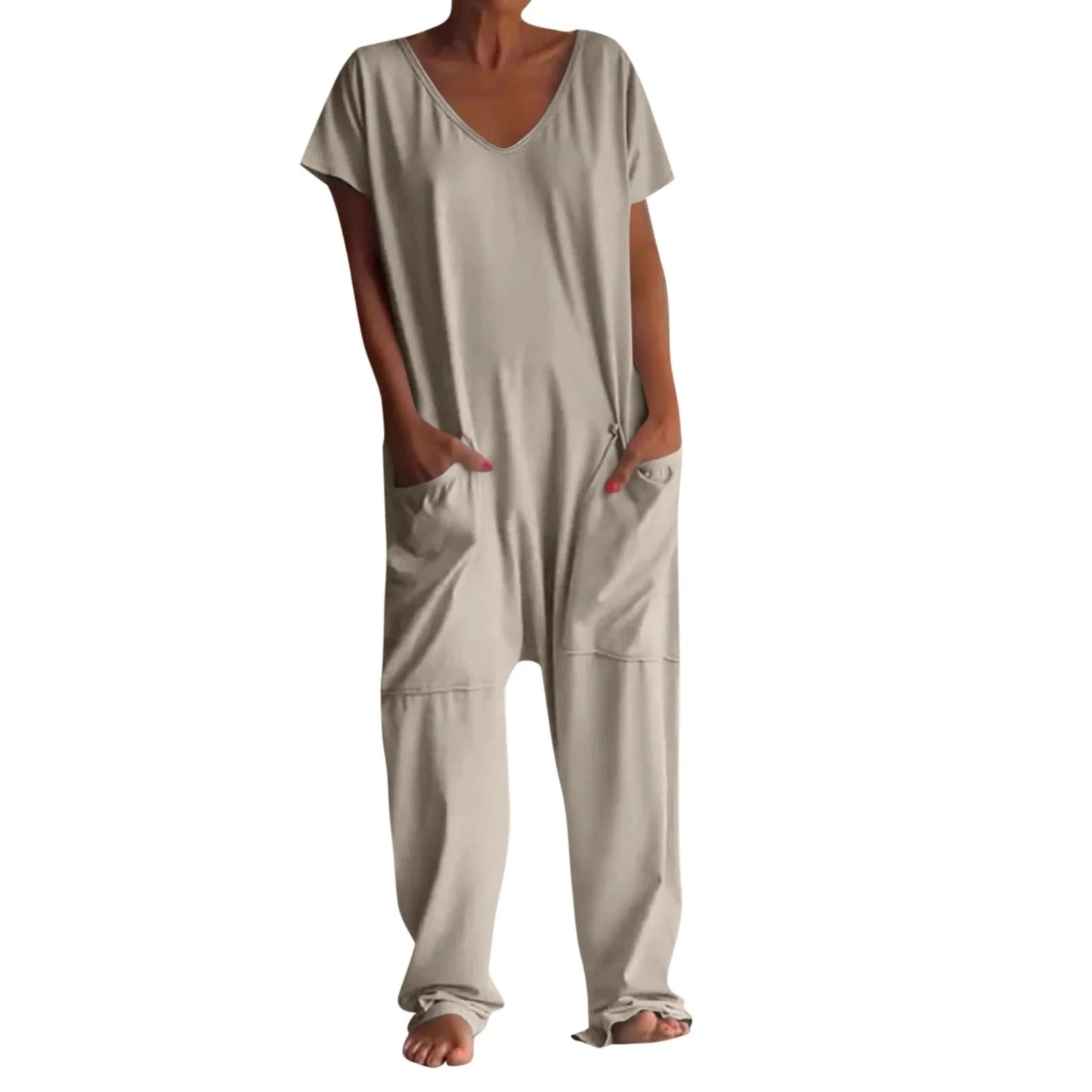 Stephanie | Short Sleeve Jumpsuits