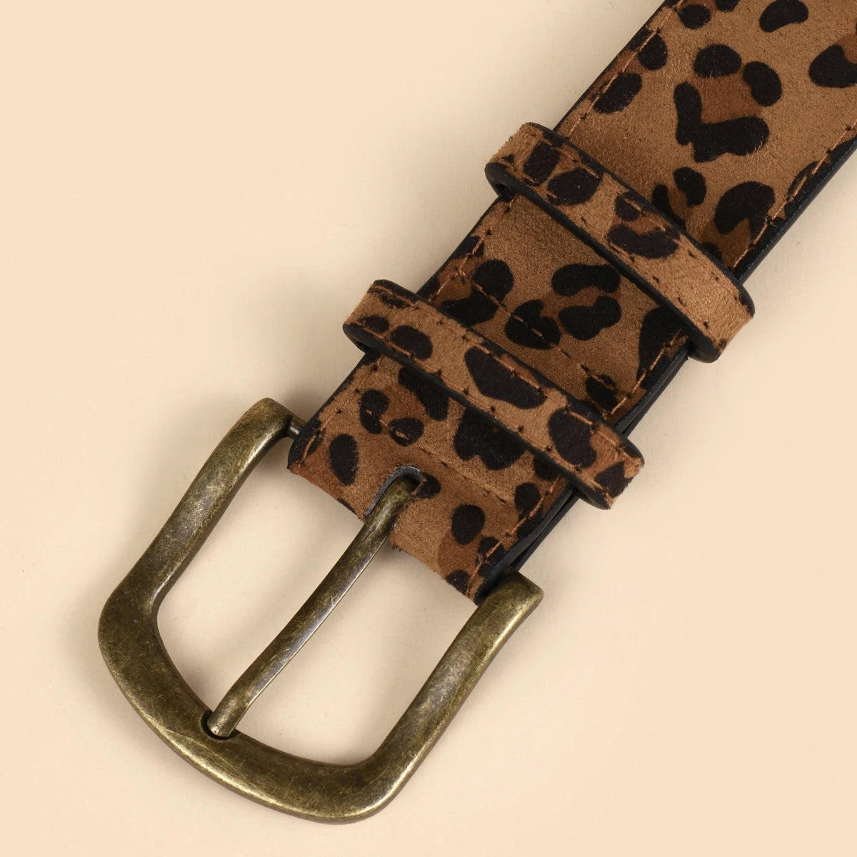 Madison | Boho Style PU Leopard Print Belt - TrendHavenCo