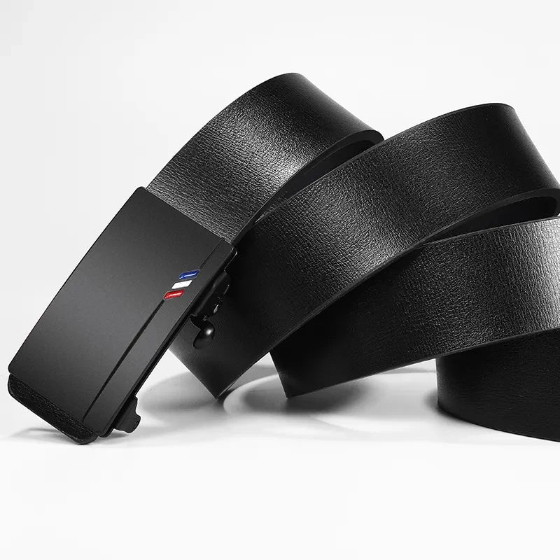 Alvin | Toothless Automatic Buckle Belt - TrendHavenCo