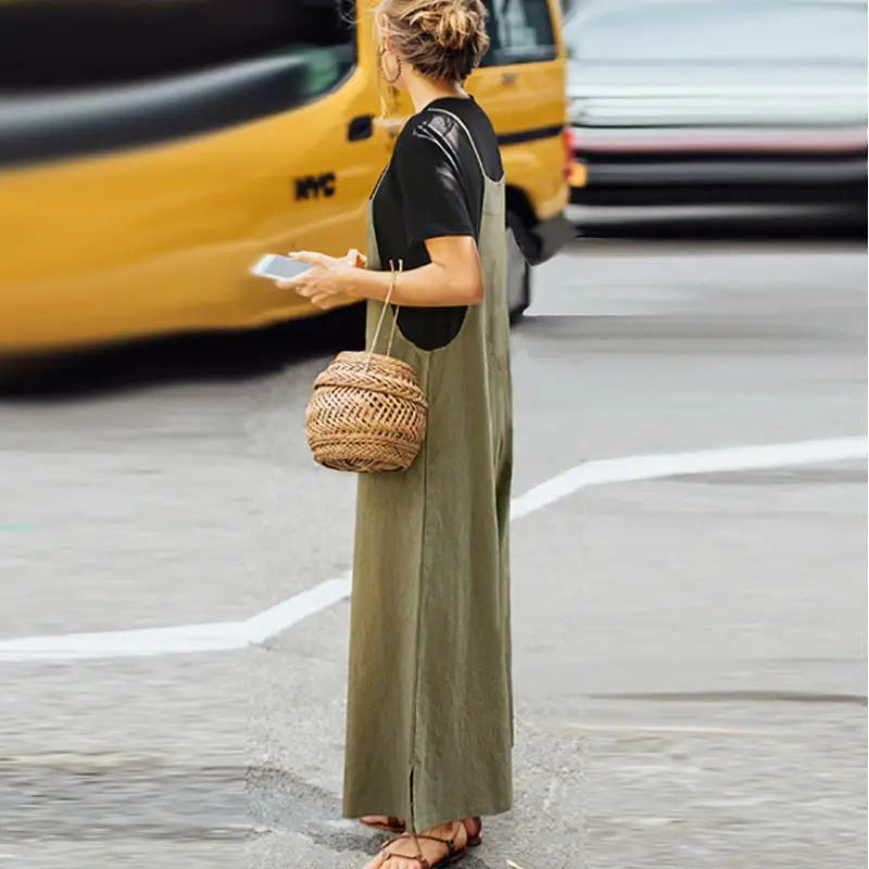 Reina | Summer Sleeveless Jumpsuit
