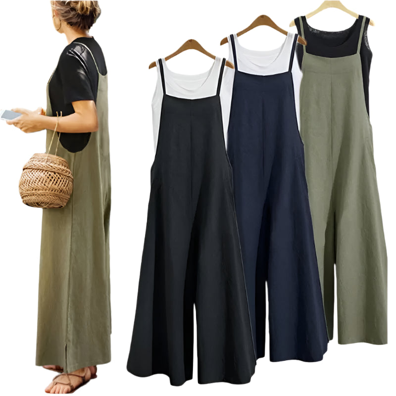 Reina | Summer Sleeveless Jumpsuit