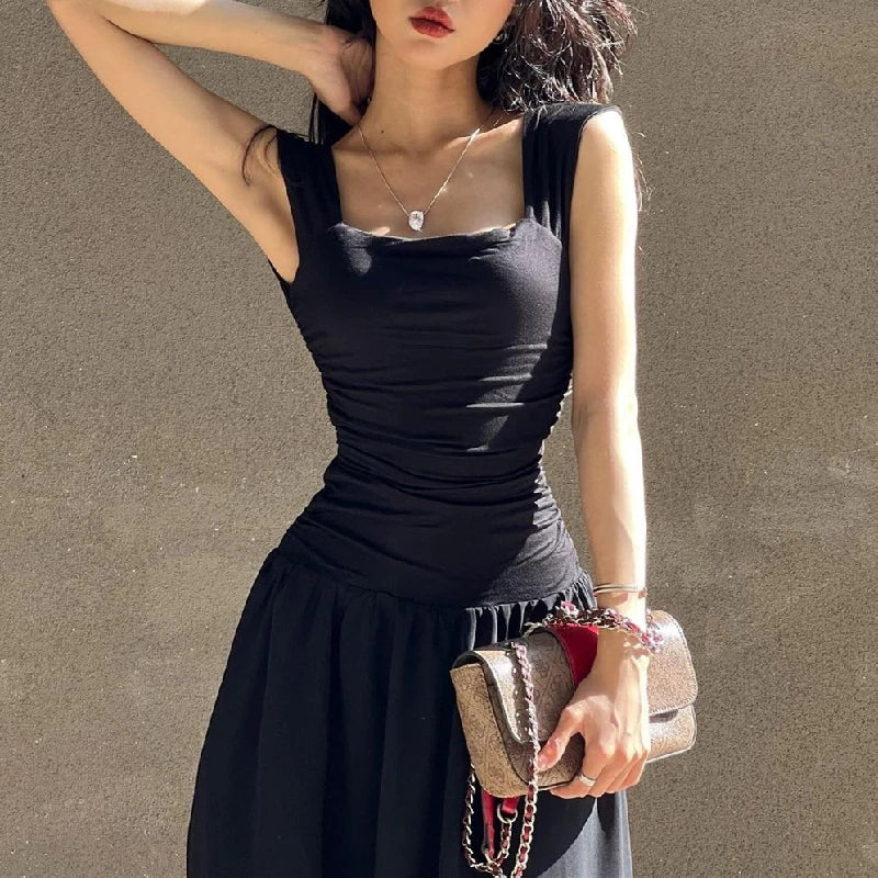 Maggie | Elegant Slip Long Bodycon Maxi Dress