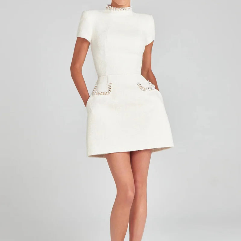 Flor | Patchwork Sexy Party Dress - TrendHavenCo
