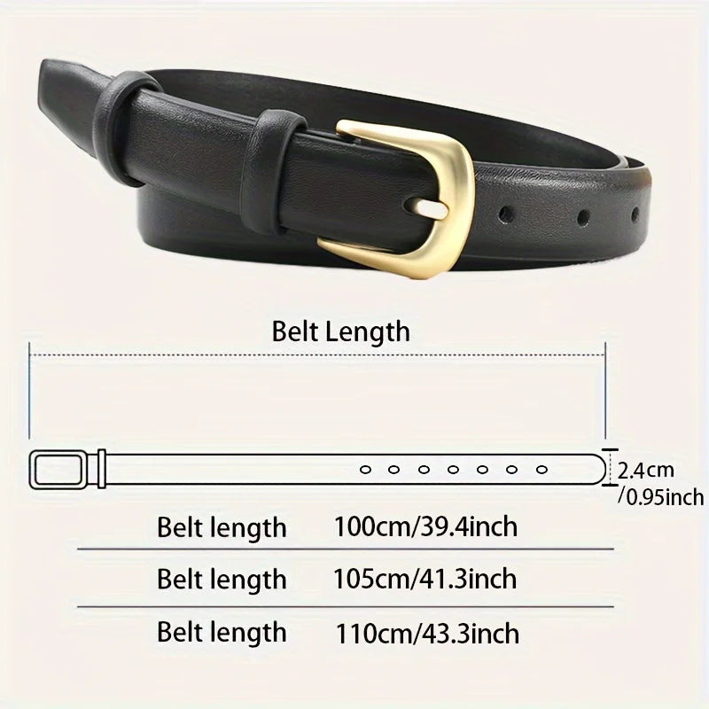 Chloe | Ladies Fashion Casual Belt - TrendHavenCo