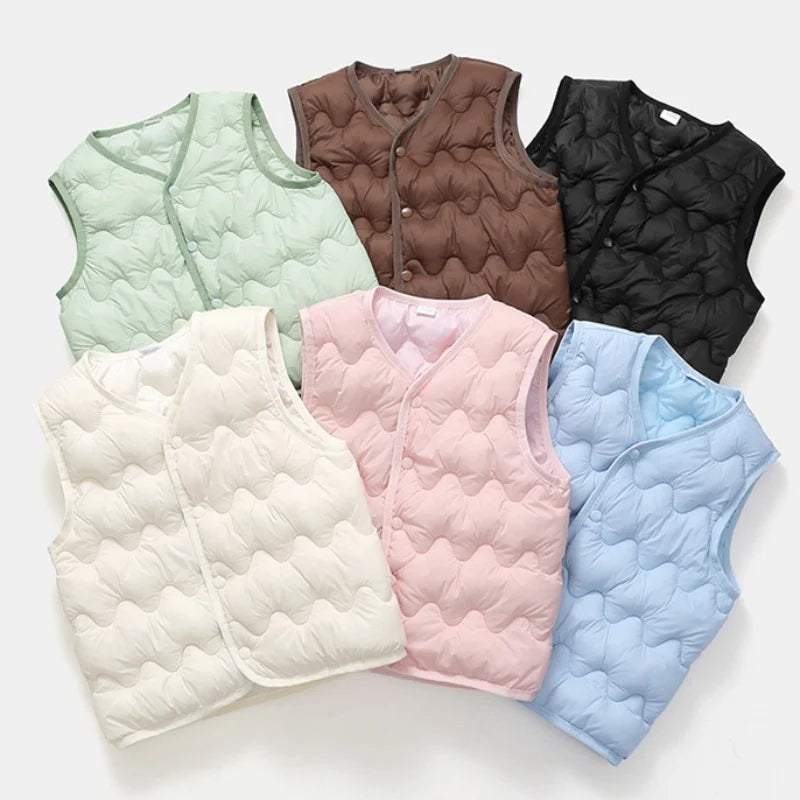 Andrea | Kids Warm Vest Thicken Waistcoat