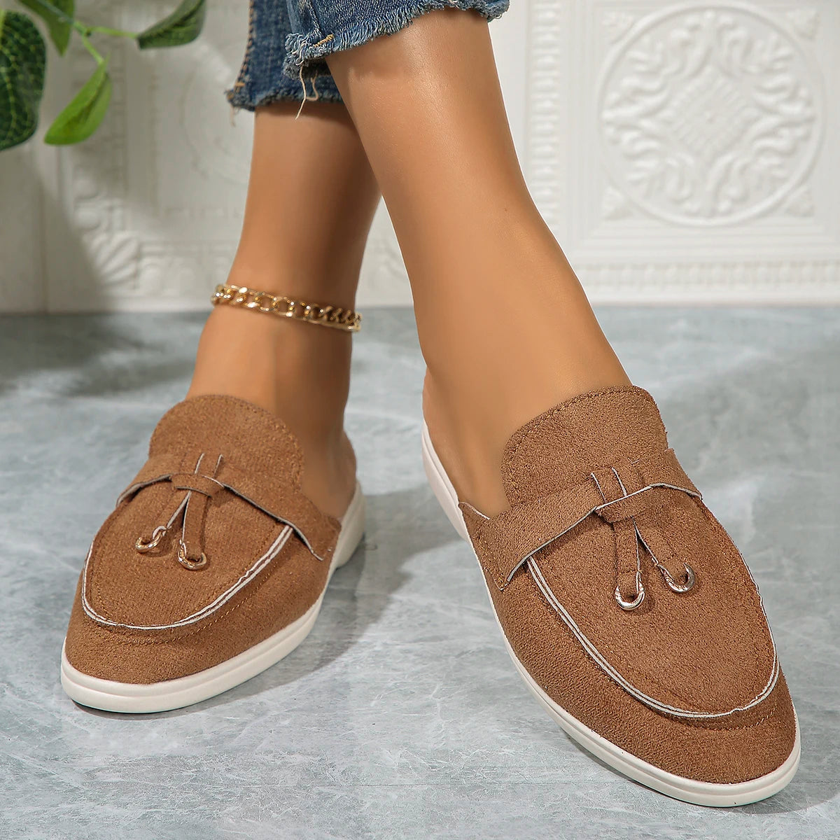Olivia | Sneakers Flat Casual Shoes Slip on - TrendHavenCo