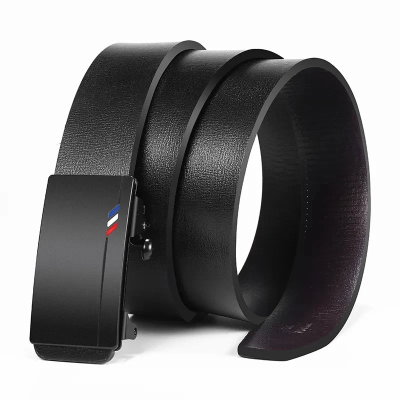 Alvin | Toothless Automatic Buckle Belt - TrendHavenCo