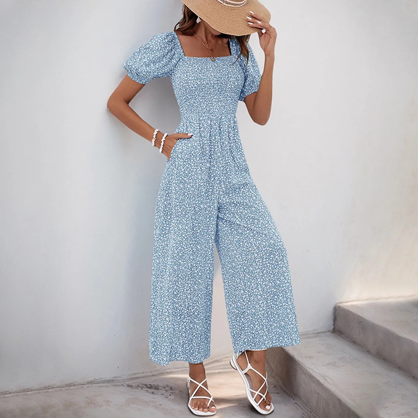 Alondra | Loose Wide Leg Jumpsuits