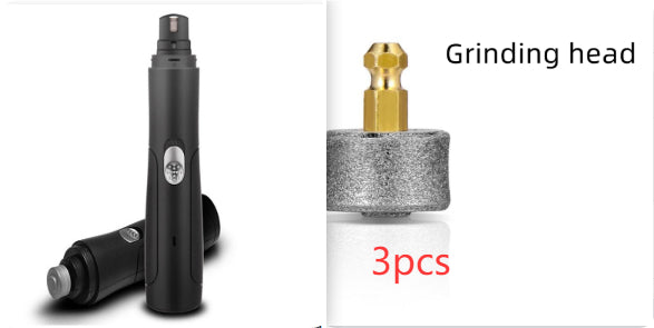 Quiet rechargeable nail grinder for dogs and cats