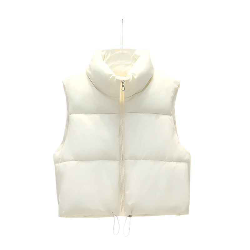 Phoebe | Short Down Vest Sleeveless Coats