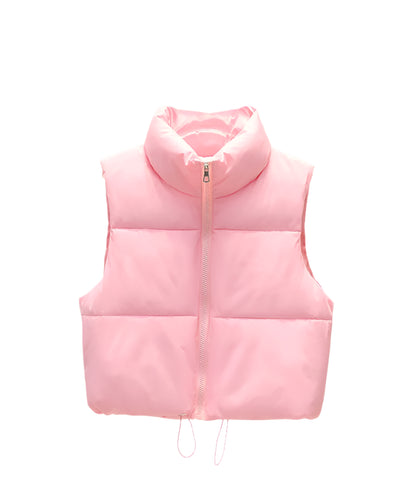Phoebe | Short Down Vest Sleeveless Coats