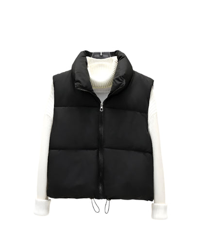 Phoebe | Short Down Vest Sleeveless Coats