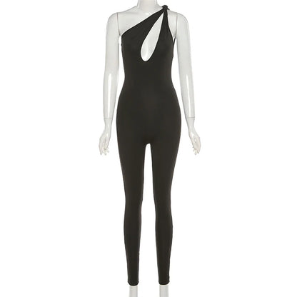 Noemi | One Shoulder Sexy Cut Out Rompers