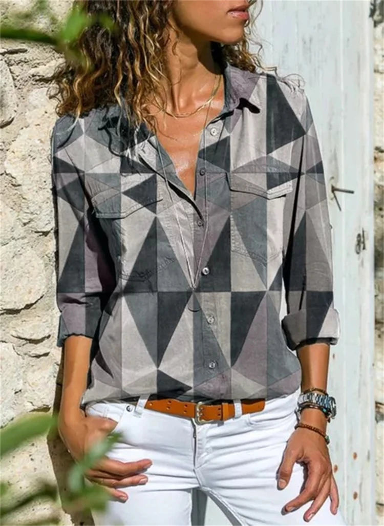 Salem | Shirt Loose Long Sleeve Tops
