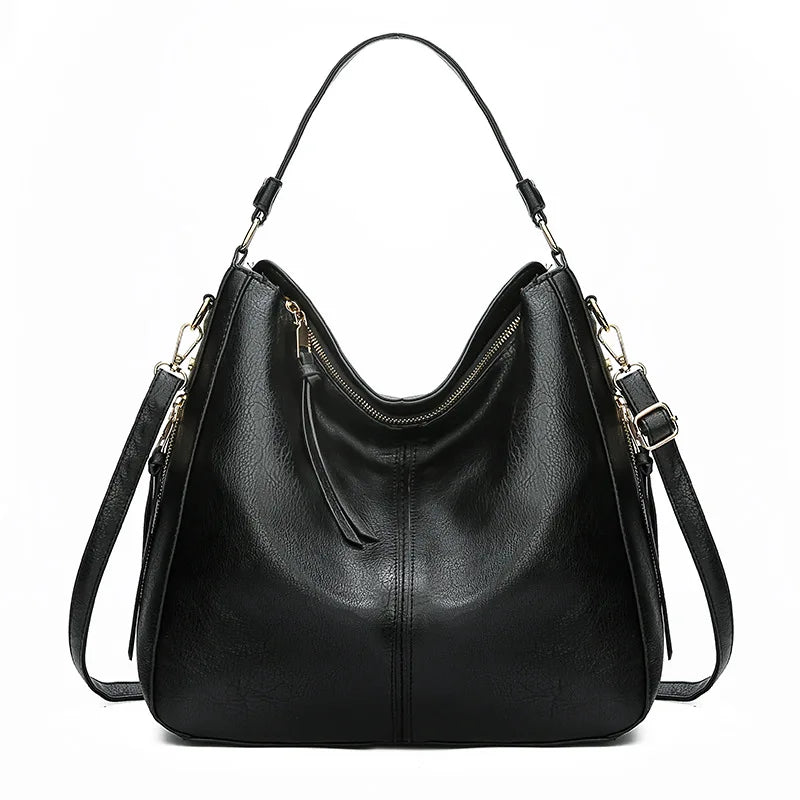 Paisley | Soft Leather Crossbody Bag - TrendHavenCo
