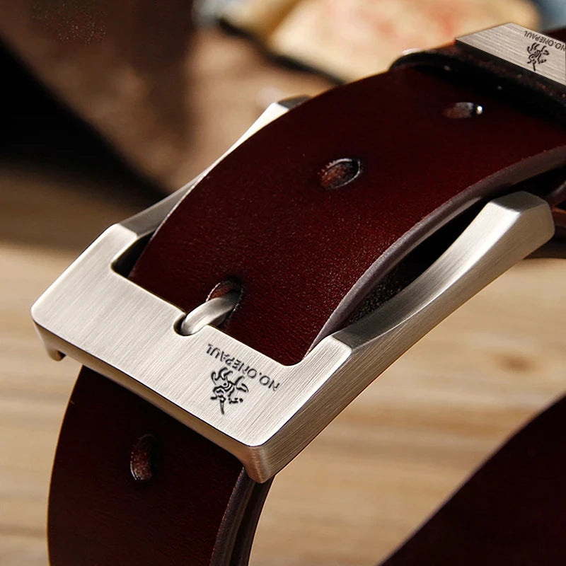 Mark | Men's High Quality Buckle - TrendHavenCo