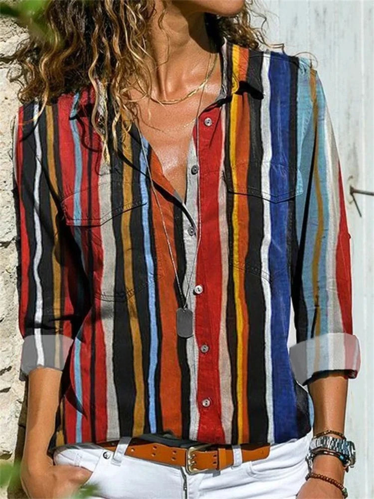 Salem | Shirt Loose Long Sleeve Tops