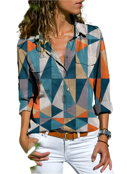 Salem | Shirt Loose Long Sleeve Tops