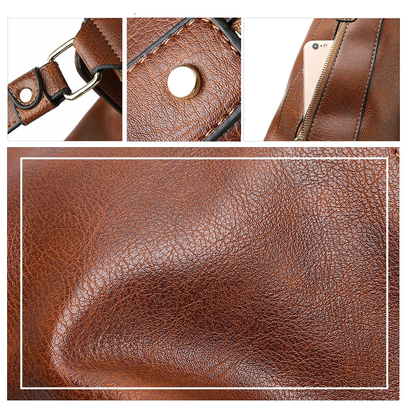 Paisley | Soft Leather Crossbody Bag - TrendHavenCo