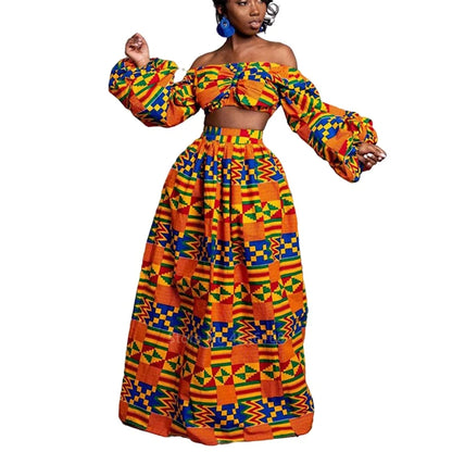 Evangeline | Women Autumn 2-piece Set Split Skirts
