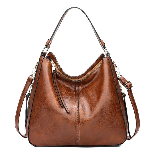 Paisley | Soft Leather Crossbody Bag - TrendHavenCo