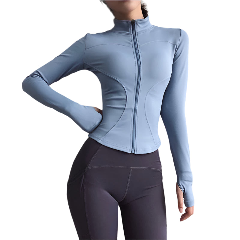 Brianna | Sport Jacket Zipper Yoga Coat Clothes