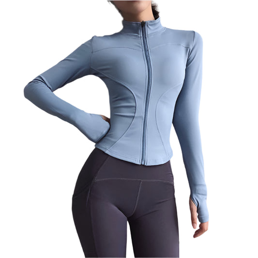 Brianna | Sport Jacket Zipper Yoga Coat Clothes