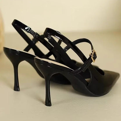 Opal | Slingback Sandals Pointed Toe Thin High Heels
