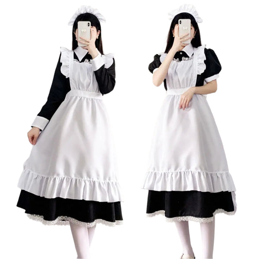 Dahlia | Cute Maid Outfit Apron Dress