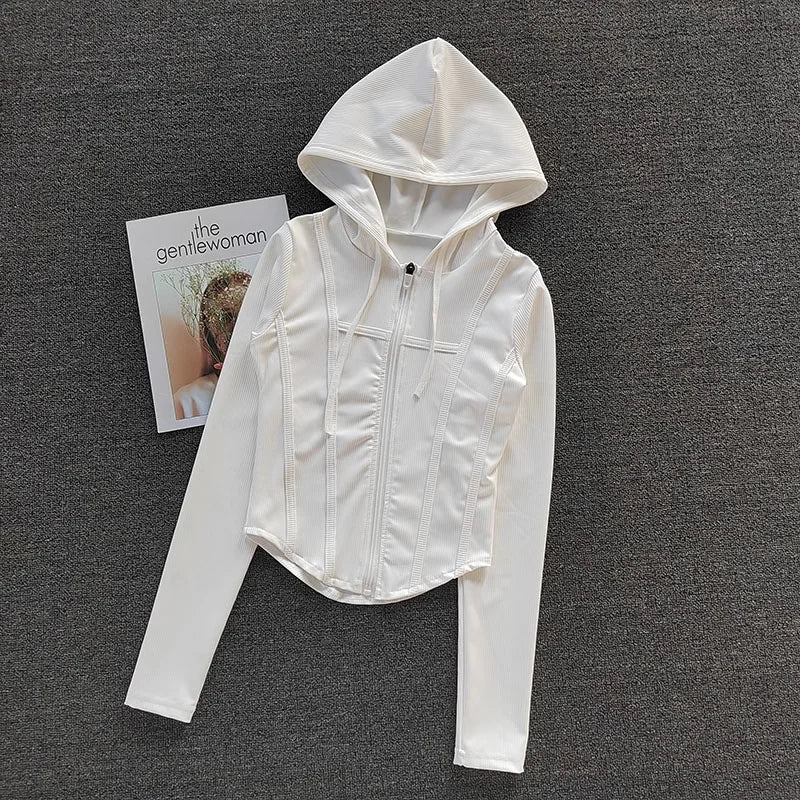 Vivienne | Fitness Coat Hooded Cardigan