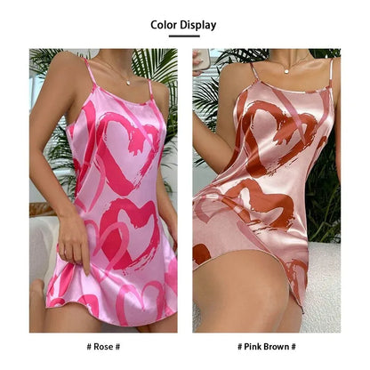 Morgan | Sexy Satin Slip Nightdress