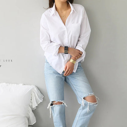 Alaya | Cotton Blouse Tops Casual