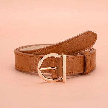 Ellie | Pin Buckle Thin Belt - TrendHavenCo