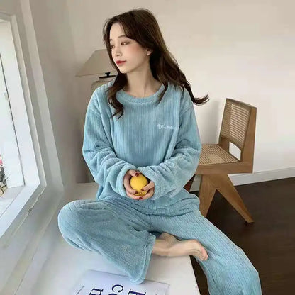 Annie | Pajamas Homewear Suit Warm Clothes