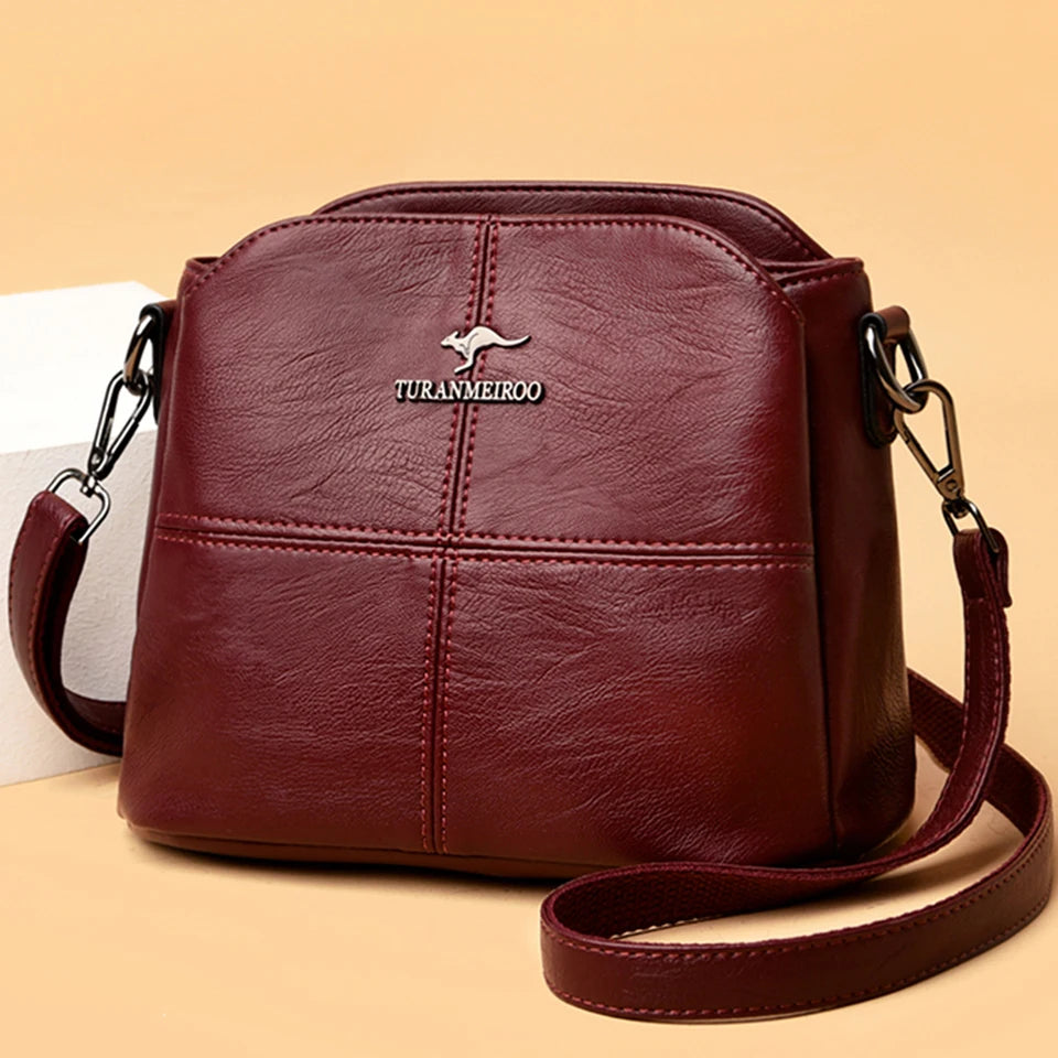 Penelope | PU Leather Shoulder Bags - TrendHavenCo