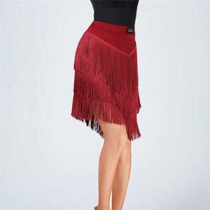 Rebecca | Latin Dance Tassel Dress