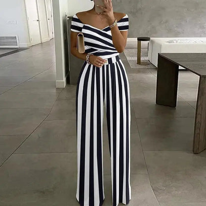 Yara | Printed Loose High Waist Jumpsuit