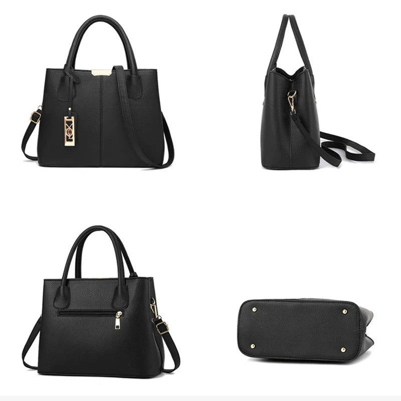 Amanda | Elegant Leather Handbag - TrendHavenCo
