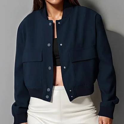 Adaline | Long Sleeve Bomber Jacket