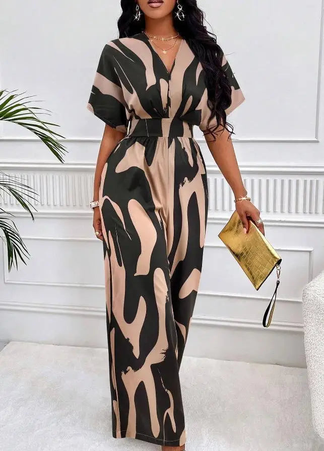 Melanie | High Waist Sexy Short Sleeve Playsuit
