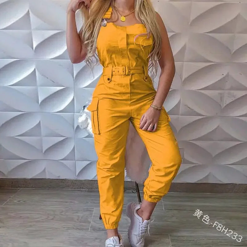 Katie | Loose Dungarees Long Rompers