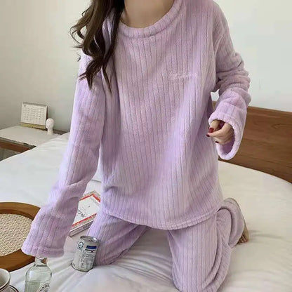 Annie | Pajamas Homewear Suit Warm Clothes
