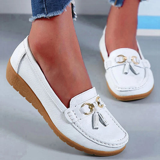 Emily | Slip On Flat Shoes - TrendHavenCo