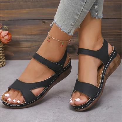 Alma | Casual Summer Shoes Low Heels Sandals